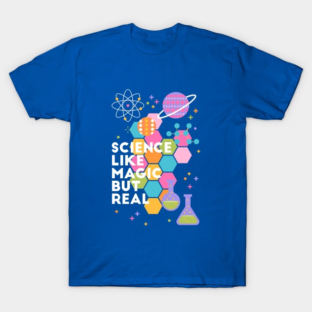 The Mind of a Scientist - Neon T-Shirt by latheandquill